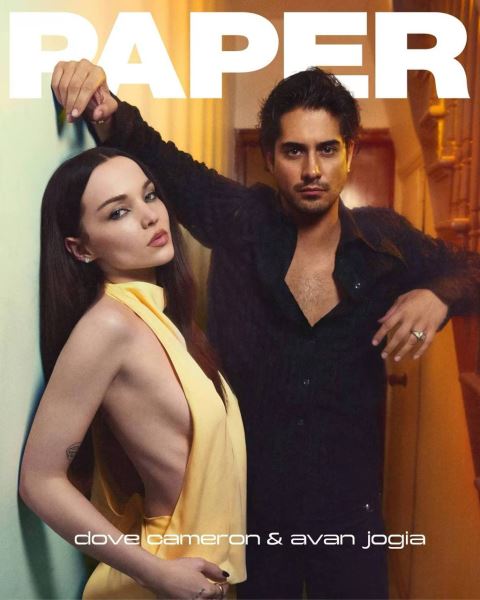 Дав Камерон и Эван Джогиа появились на обложке нового выпуска Paper