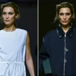 Белла Хадид вернулась на подиум: 4 лаконичных образа с показа Prada в Милане