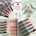 Свотчи новых губных помад Shiseido Techno Satin Gel Lipstick Spring 2026 — Swatches