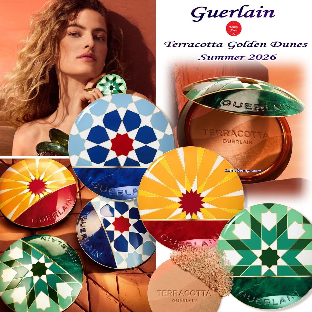 Новая коллекция бронзеров Guerlain Terracotta Golden Dunes Summer 2026