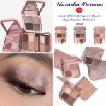 Новые палетки теней для век Natasha Denona Luxe Glam Compact Quad Eyeshadow Palettes 2026