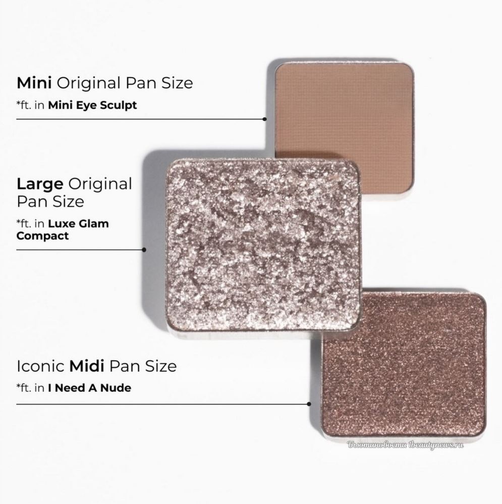 Natasha Denona Luxe Glam Compact Quad Eyeshadow Palettes 2026