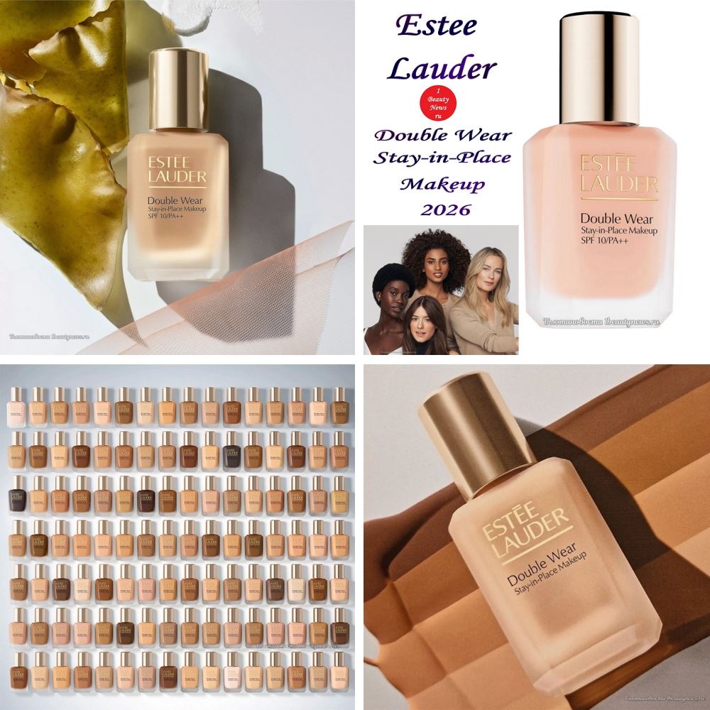 Новая тональная основа Estee Lauder Double Wear Stay-in-Place Makeup 2026