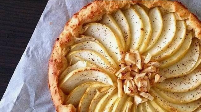 Классический рецепт яблочного галета