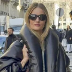 Вещь дня: авангардный пуховик Рози Хантингтон-Уайтли